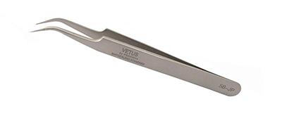 5B-JP Curved stainless steel precision tweezer