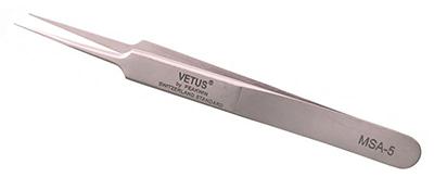 MSA-5 Stainless steel short tweezer