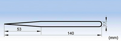 SS-SA Stainless steel precision industrial tweezers