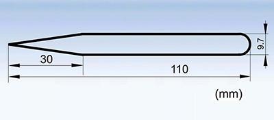 4-SA Precision pointed tip short tweezers