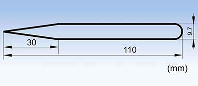 5-SA Pointed tip non-magnetic stainless steel tweezers