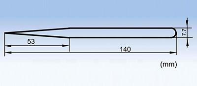 ST-11 Ultra fine stainless steel long tweezers