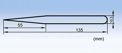 ST-12 High-elasticity stainless steel tweezers