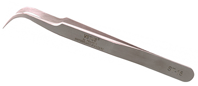 ST-15 Curved anti-acid anti-magnetic tweezers
