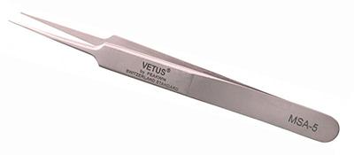 MSA-5 stainless steel short tweezers