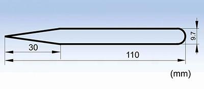 MSA-5 stainless steel short tweezers