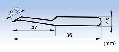 MSA-16-9 precision beauty tweezers