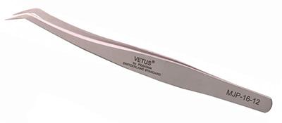 MJP-16-12 lengthened stainless steel beauty tweezers