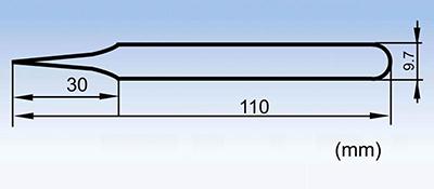 ESD-15 curved anti-static tweezers