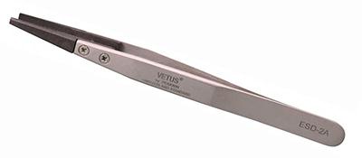 ESD-2A tip-replaceable acid-resistant anti-static tweezers